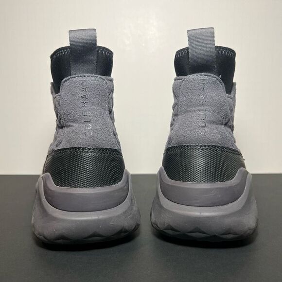 Mens COLE HAAN 5.ZERØGRAND Reset High Dark Pavement Quilted Boots / Size 9 M - Picture 5 of 9